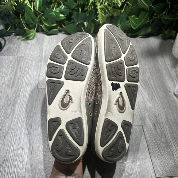 Olukai Nohea Moku Slip On Mesh Water Shoes Mens Size 12 Brown Comfort main image 9